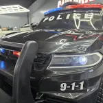 Politie elektrische speelgoedauto