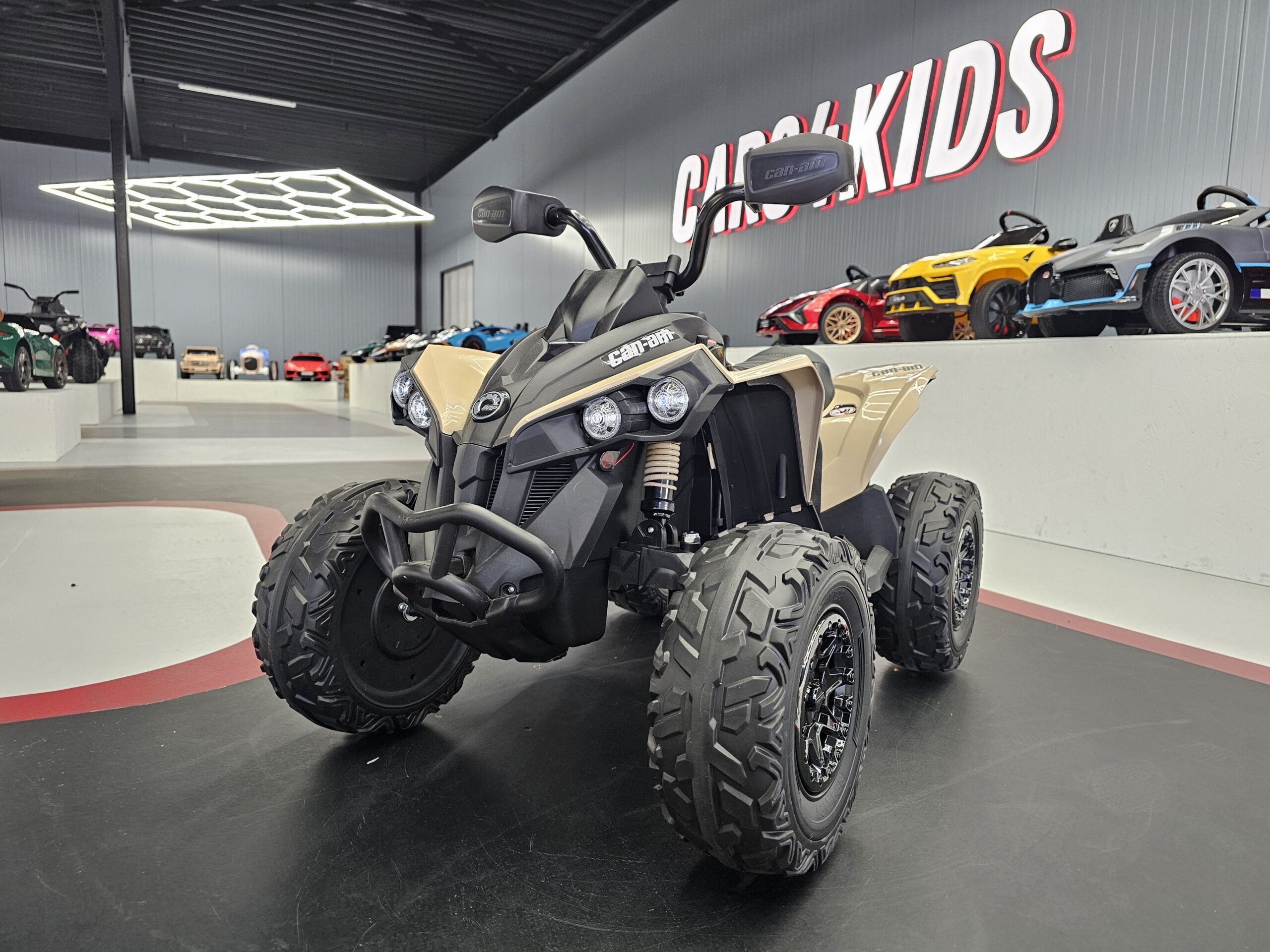 Elektrische kinder quad Can am Maverick