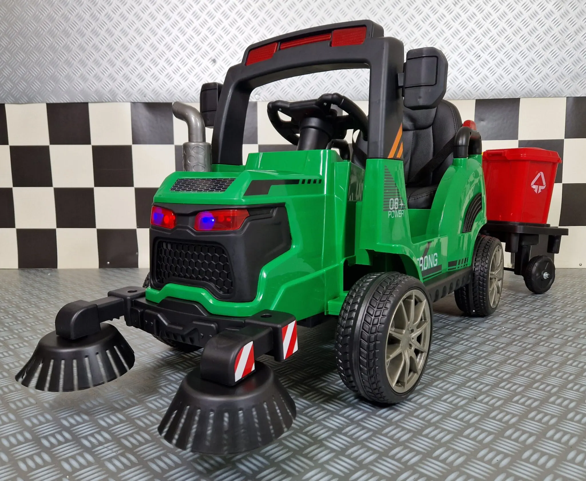 Elektrische veegwagen - Cars4Kids