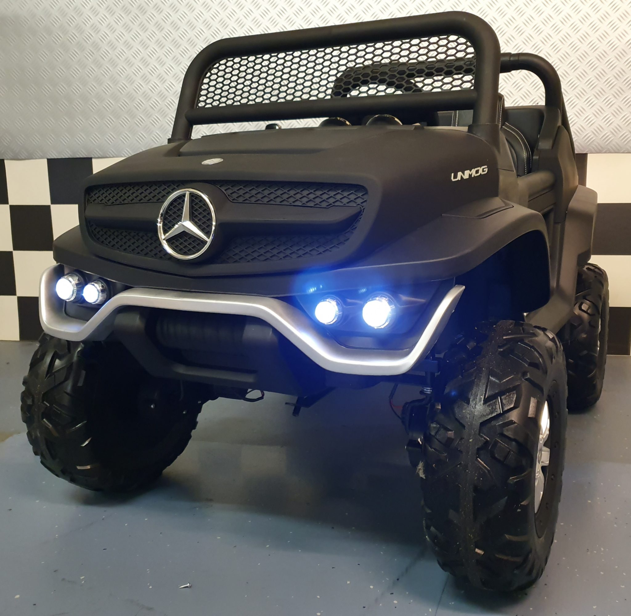 2 persoons mercedes kinderauto