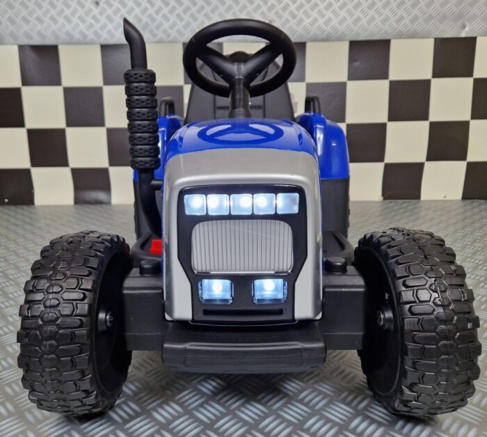 Accu kinder tractor 12 volt blauw