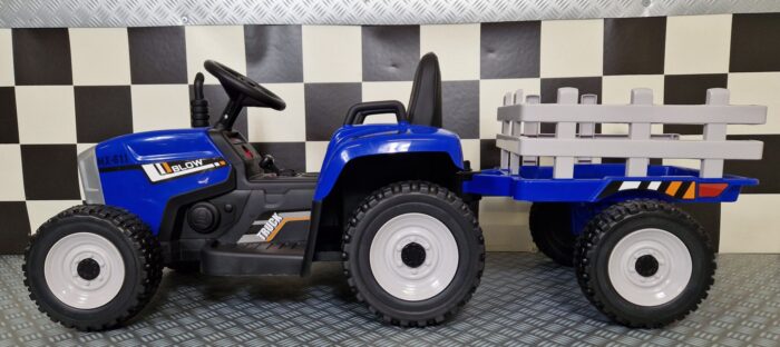 Accu kinder tractor 12 volt met aanhanger