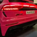 Accu kinderauto Audi roze