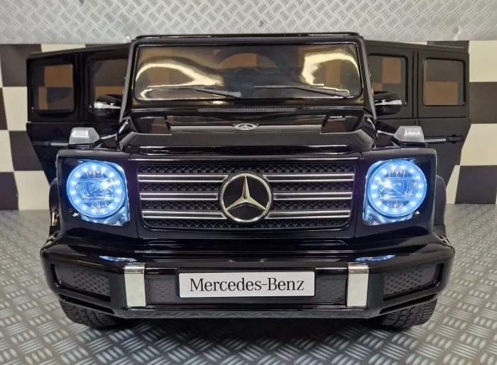 Accu kinderauto Mercedes G500 zwart