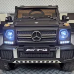 Accu kinderauto Mercedes G63 mat zwart