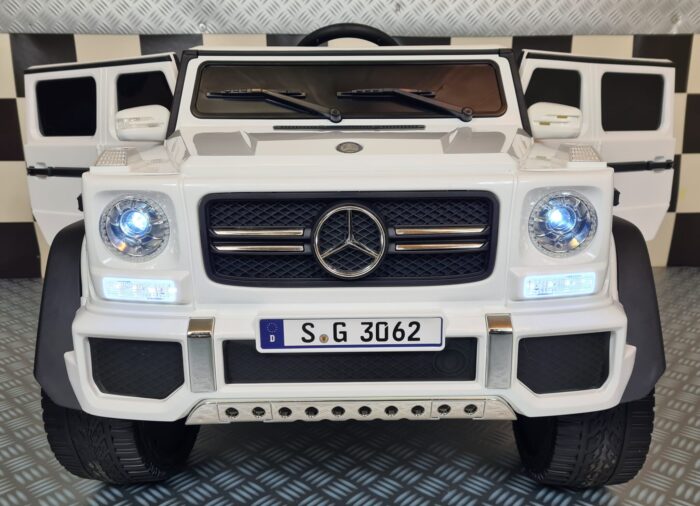 Accu kinderauto Mercedes Maybach wit