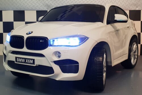 BMW X6 M elektrische kinderauto 2 persoons