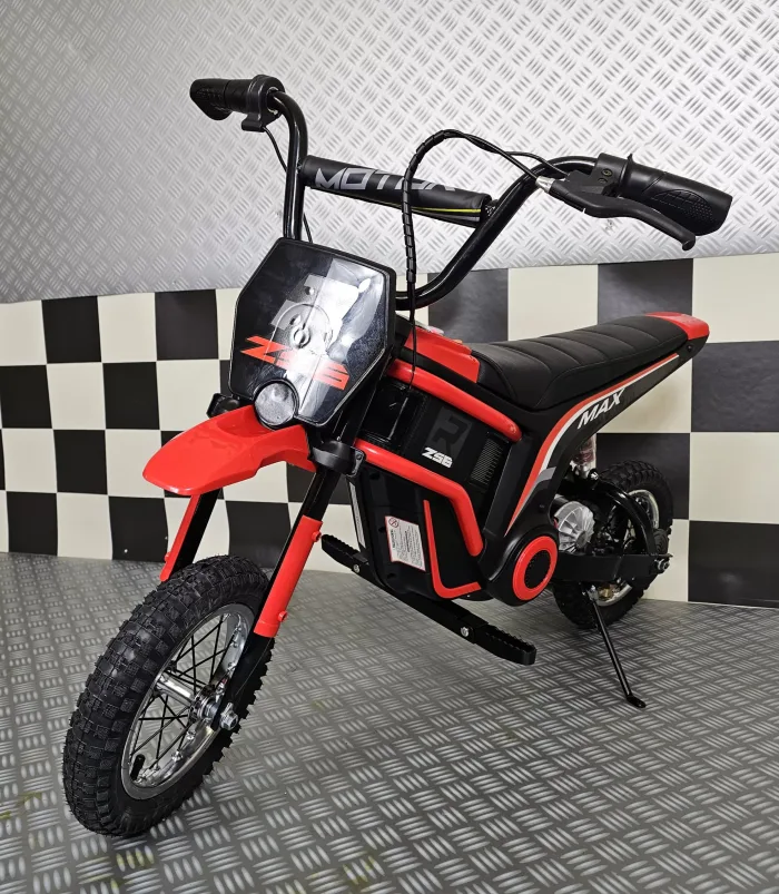 Crossmotor rood 24 volt