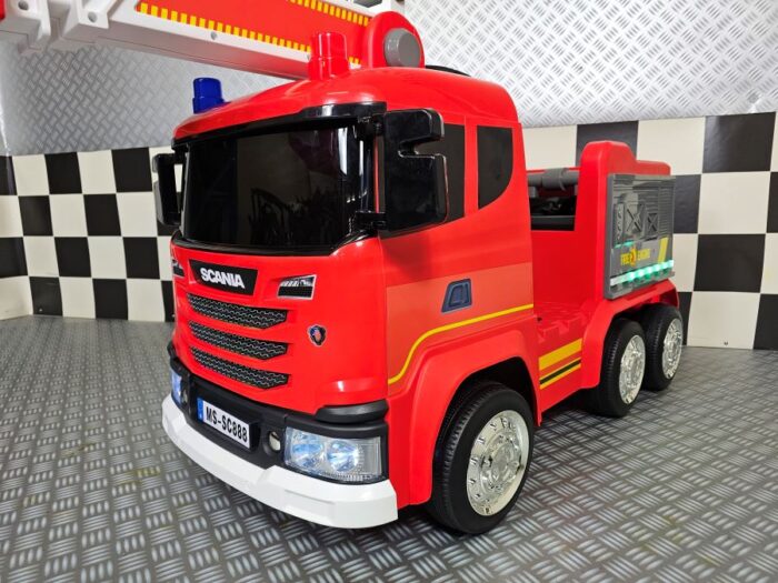 Elektrische Scania brandweer