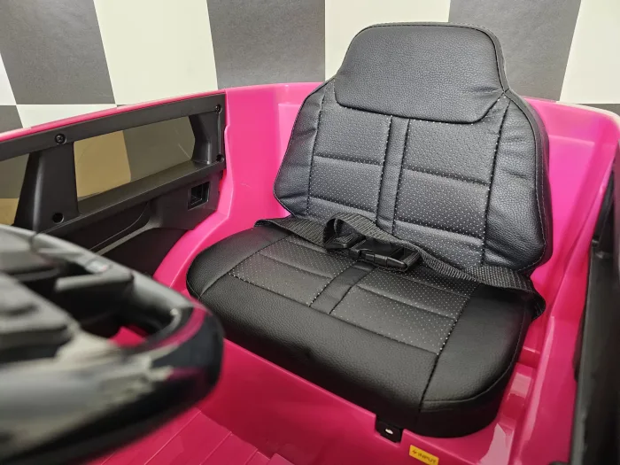 Elektrische auto kind Audi RS6 roze