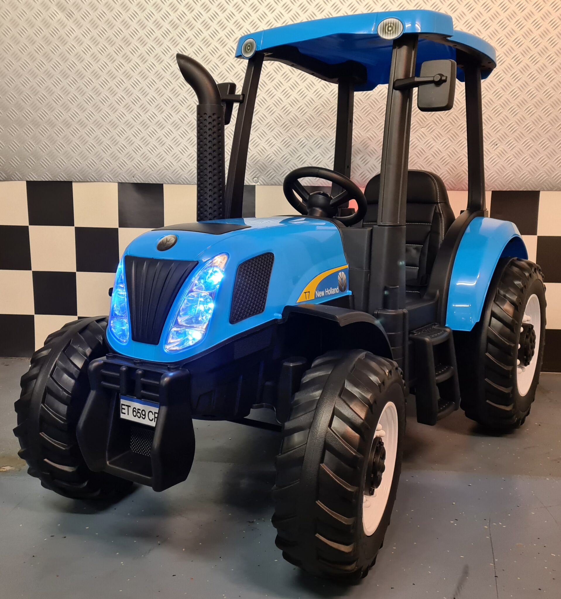 Elektrische kinder tractor new hollander