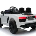 Elektrische kinderauto Audi R8 wit