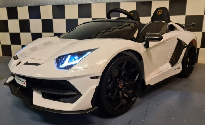 Elektrische kinderauto Lamborghini Aventador 2 persoons
