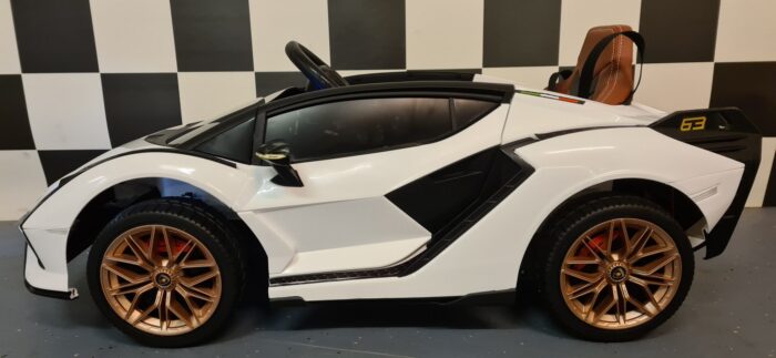 Elektrische kinderauto Lamborghini Sian