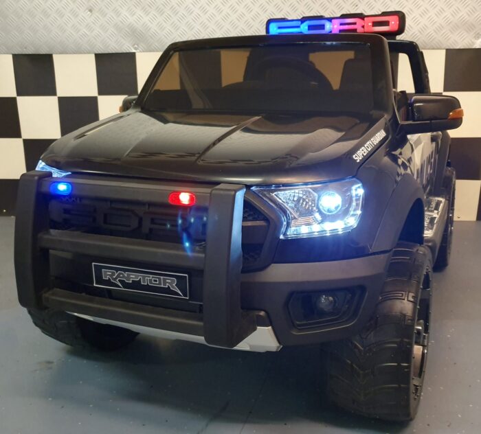 Elektrische kinderauto ford politie
