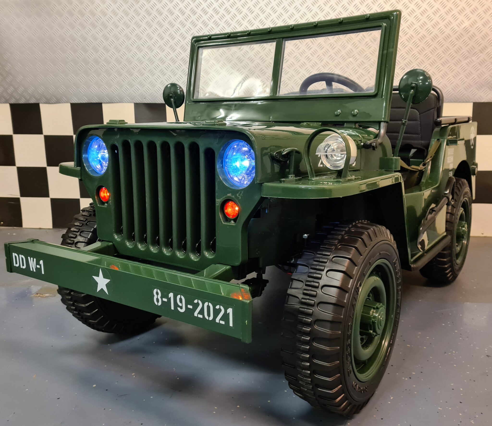 Elektrische kinderjeep Willy