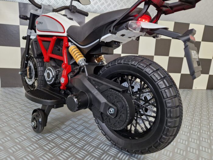Elektrische speelgoed motor Ducati Scrambler