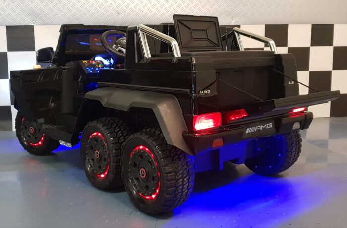 G63 accu kinderauto met 6 wielen