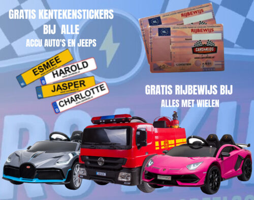 Gratis rijbewijs Cars4kids