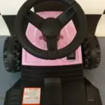 Kinder tractor roze 6volt