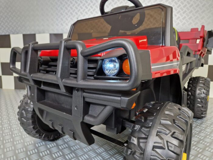Kinder transporter 1 persoons rood