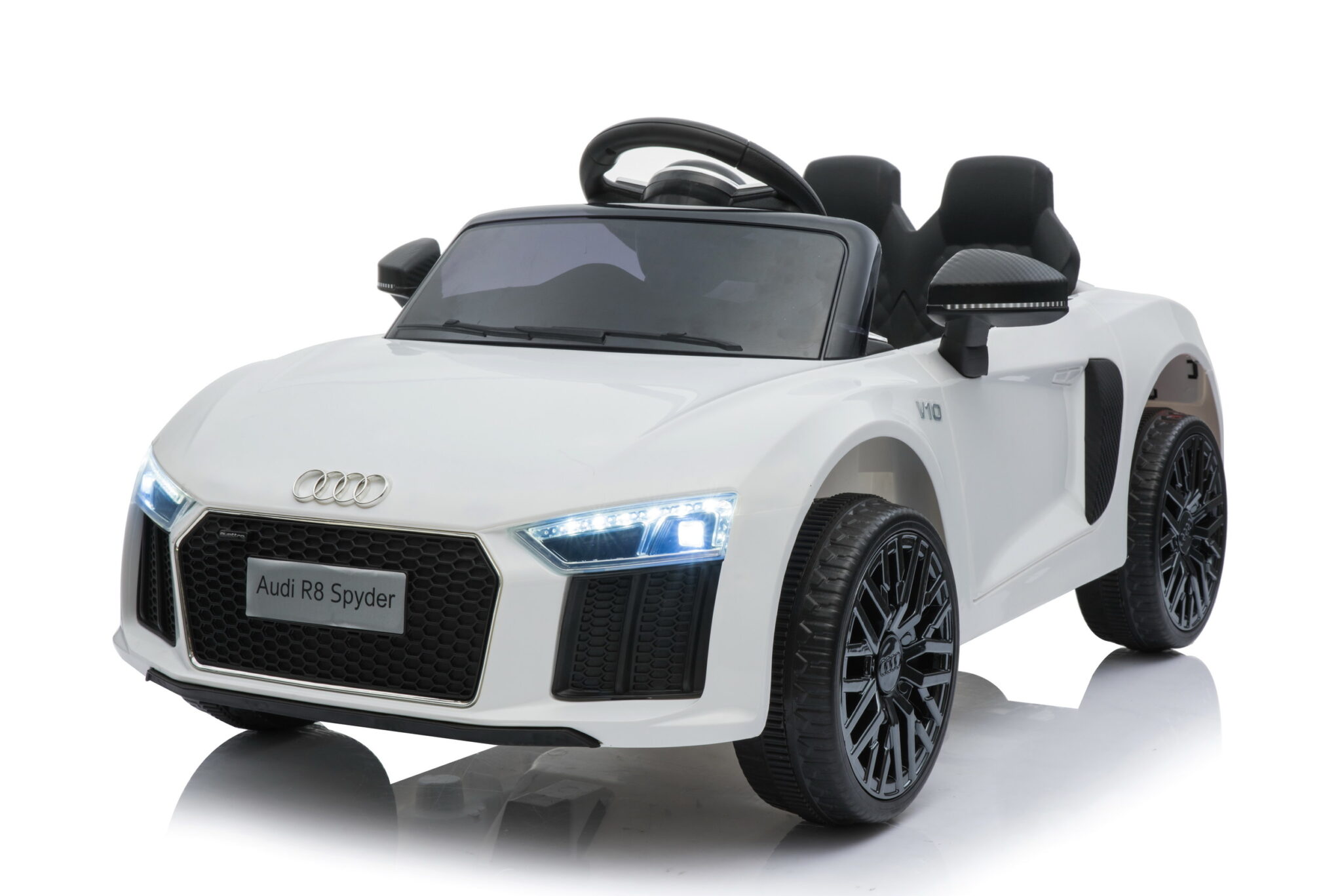 Kinderauto Audi R8 wit