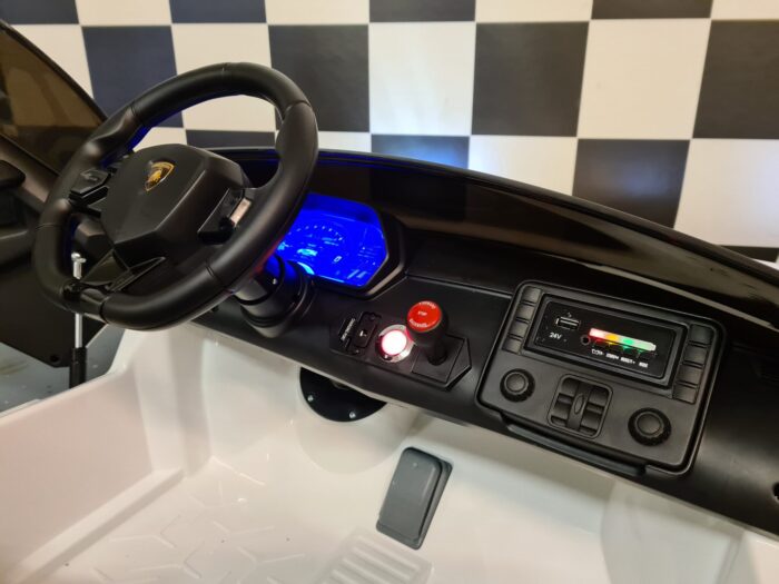 Lamborghini Aventador 2 persoons wit