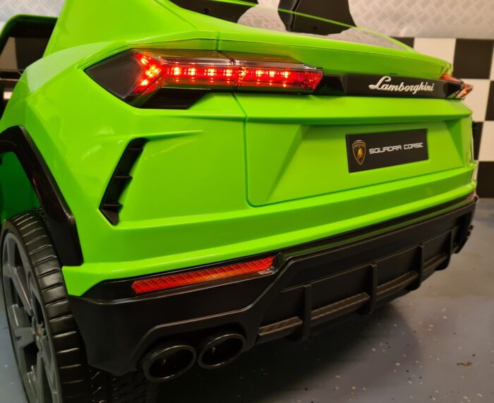 Lamborghini groen kinderauto