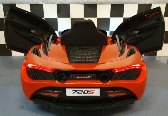Mclaren kinder auto oranje