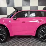 Roze Audi RS6 kinderauto