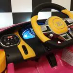 accu kinder auto roze bugatti