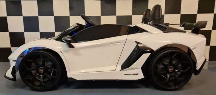 accu kinderauto Lamborghini 2 persoons wit