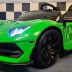 accu kinderauto Lamborghini metallic groen