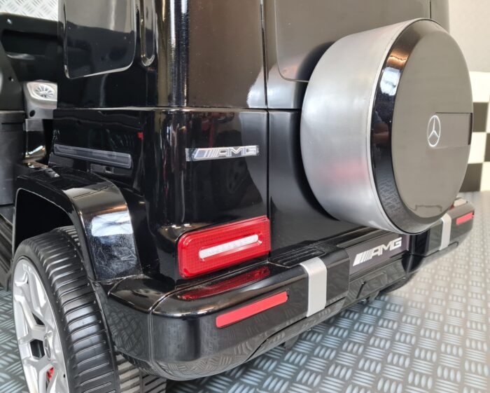 accu kinderauto Mercedes G63 metallic zwart