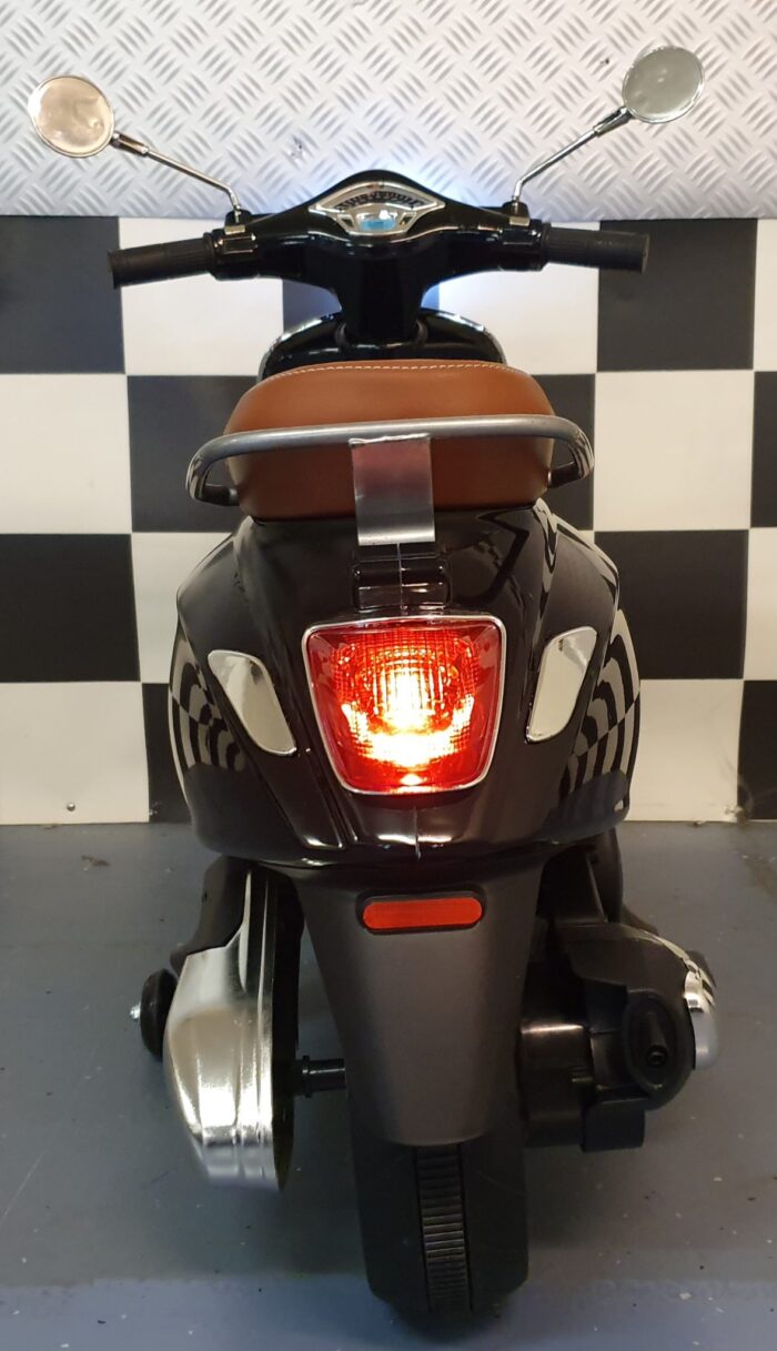 elektrische kinder scooter zwart