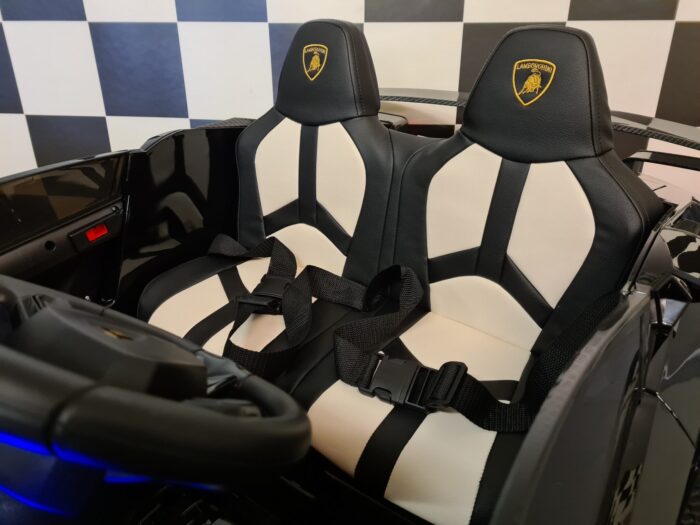 elektrische kinderauto 2 persoons Lamborghini