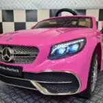 elektrische-kinderauto-mercedes-maybach-roze