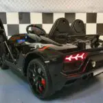 kinder accu auto lamborghini zwart