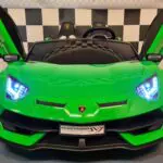 kinderauto 2 persoons lamborghini groen