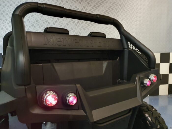mercedes benz unimog 2 persoons kinderauto