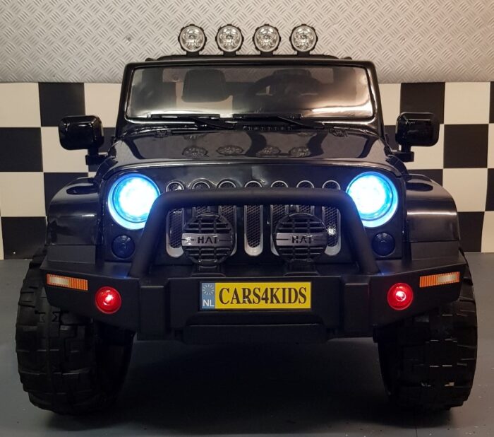 2 persoons kinderjeep Powerjeep 2.4G afstandbediening 2x12V