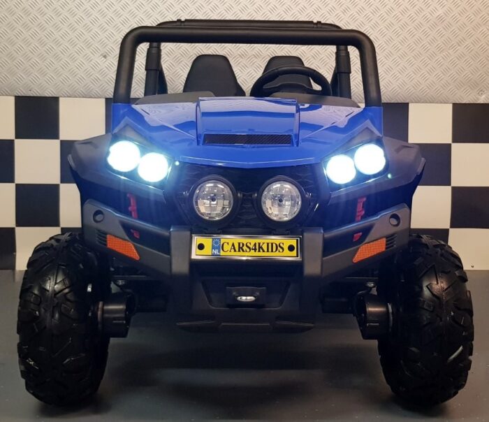 2x12V kinderjeep blauw 2.4G RC V Twin