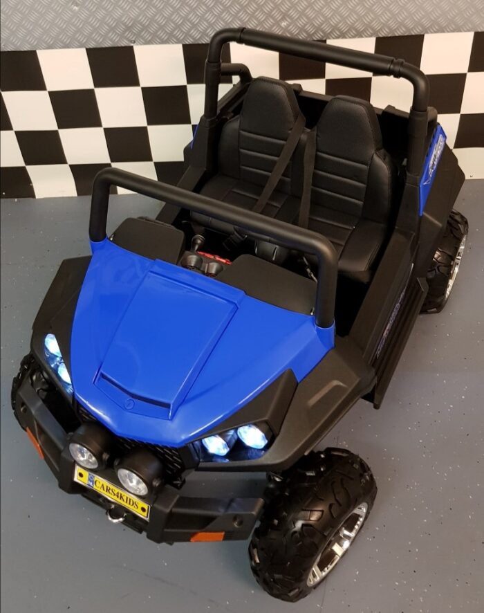 V Twin accu kinderauto 4 wiel drive 2.4G rc bediening