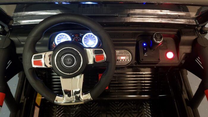 Dashboard Powerjeep zwart