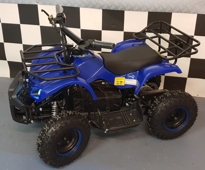 Elektrische accu quad 36 volt blauw