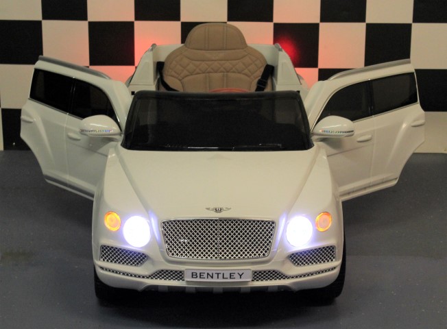 Speelgoedauto Bentley wit 12 volt 2.4G RC