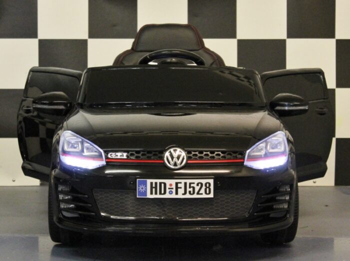 GTI kinderauto 12v 2.4G RC zwart