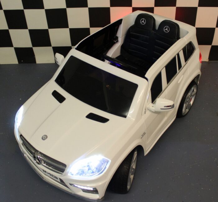 Speelgoedauto Mercedes GL63 AMG wit
