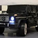 Mercedes G65 elektrische kinderauto metallic zwart