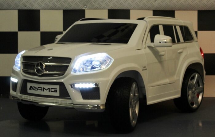 Mercedes GL63 AMG kinderauto 12V 2.4G wit